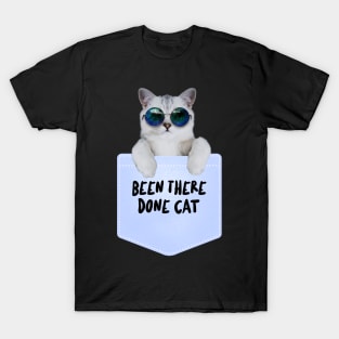 Been There Done Cat, Cool Cat, Cat Meme T-Shirt